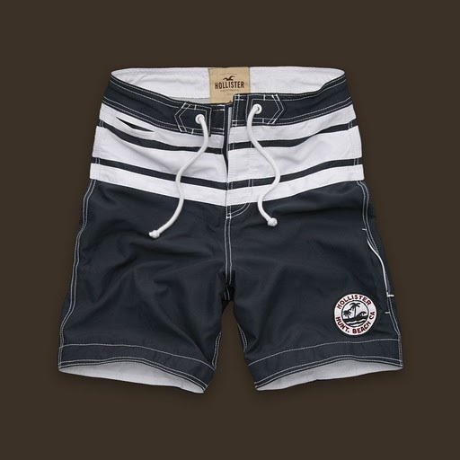 Hollister Hombres Nado Playa Cortos HCO3605